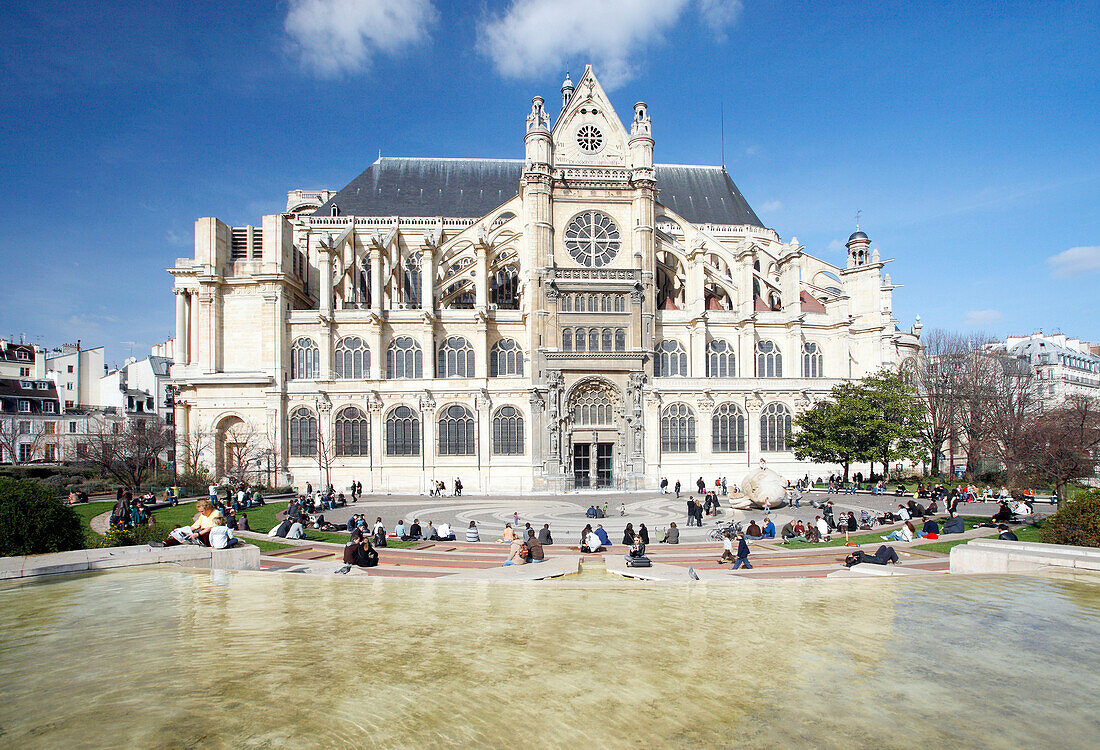 France, Paris, 1st arrondissement, Saint Eustache church