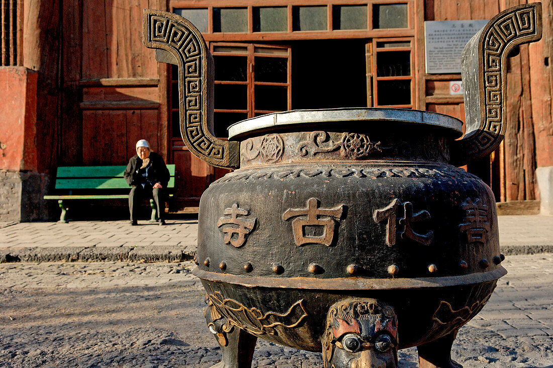 China, Shanxi province, Huayansi temple