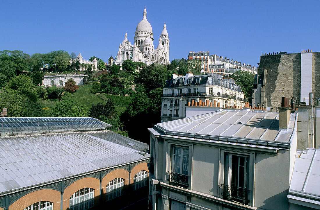 France, Paris, Montmartre, Sacred Heart basilica