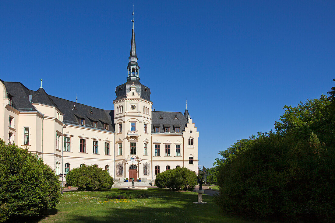 Castle hotel Ralswiek, Ruegen island, Baltic Sea, Mecklenburg-West Pomerania, Germany