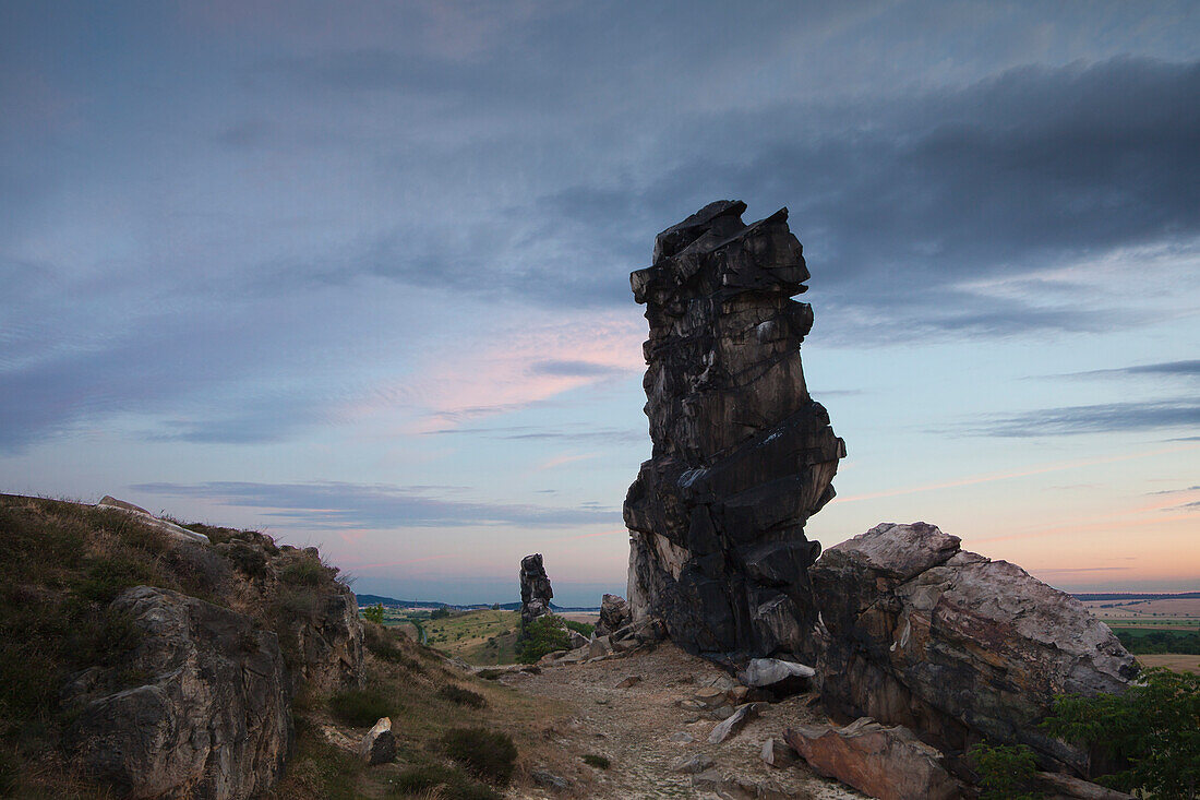 Teufelsmauer, Harz Foreland, Saxony-Anhalt, Germany