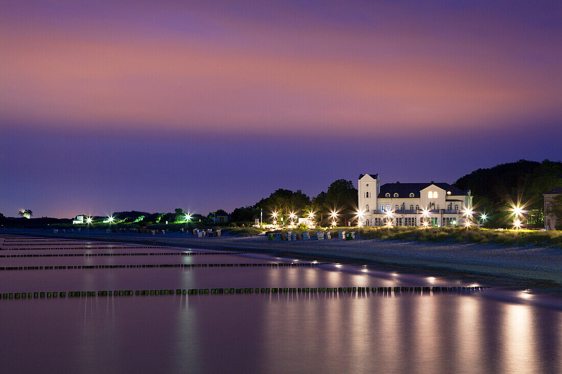 Haus Bischofsstab, Heiligendamm, Ostsee, Mecklenburg-Vorpommern, Deutschland