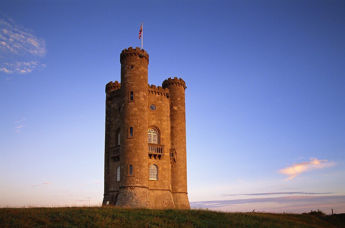 England,Worcestershire,Cotswolds,Broadway Tower