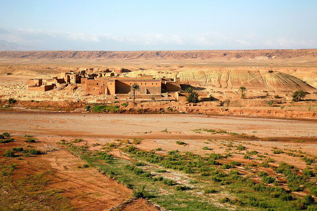 Africa, Maghreb, North africa,Morocco,  Ouarzazate area, kasbah of Aguilal and wadi Asif Mellah (near Ait Benhaddou)