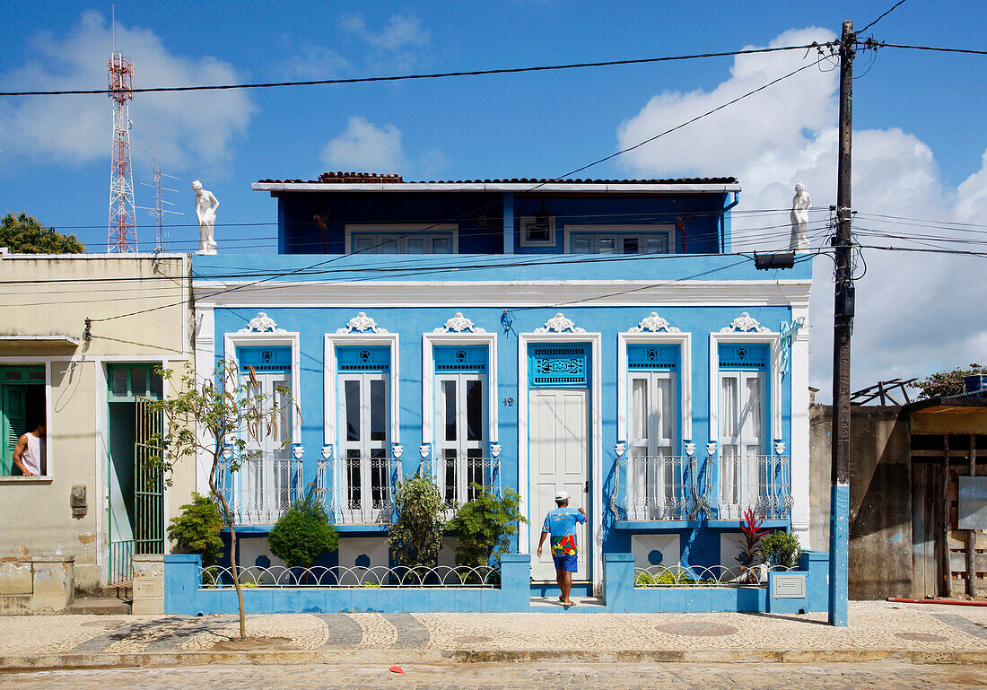 Brazil, Bahia, Itacaré, down town