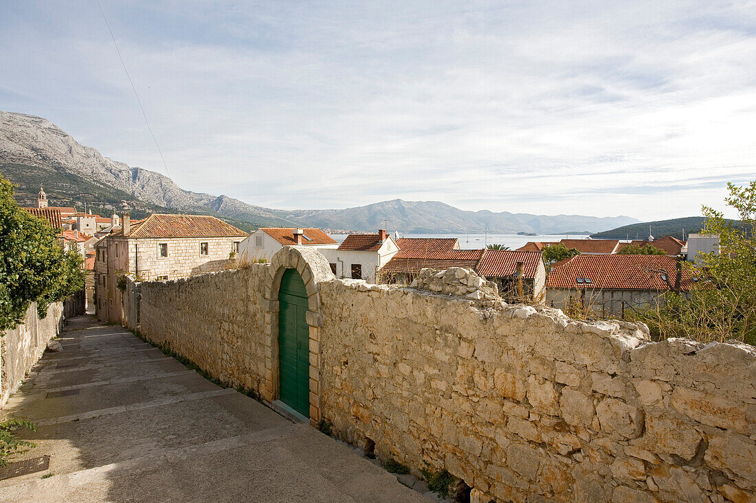 Croatie, Korçula island, Korçula city