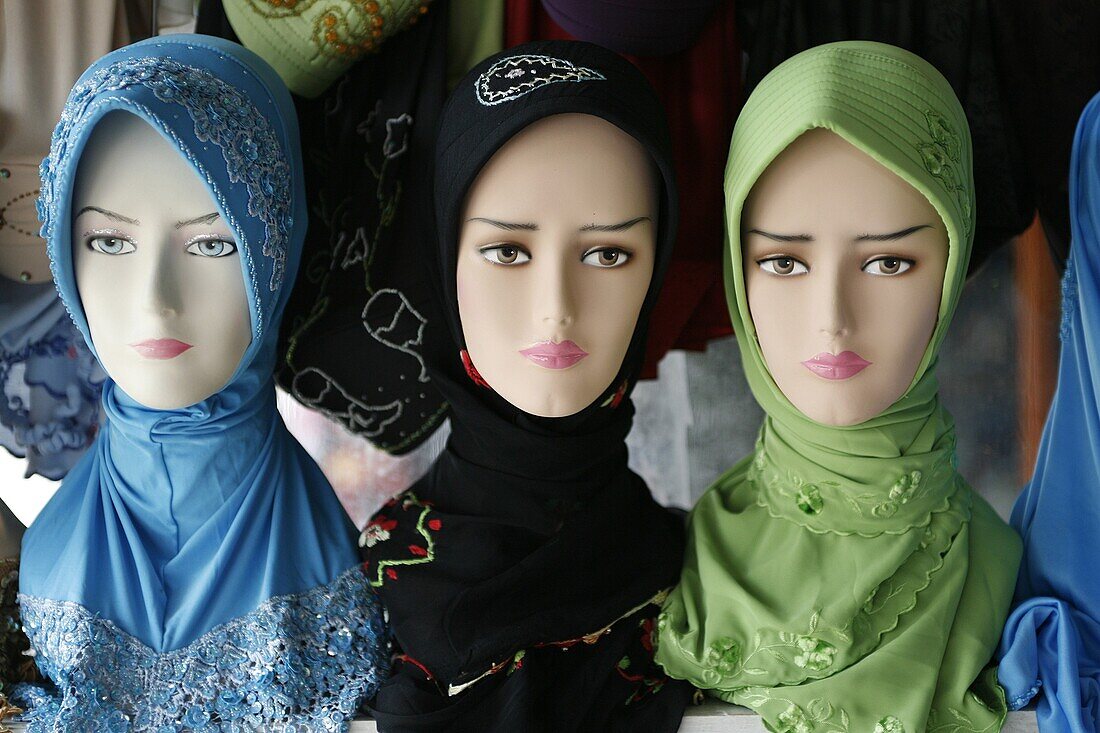 Indonésie, Bintan, Islamic veils
