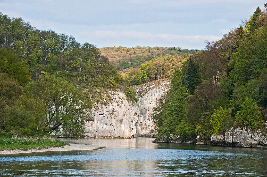 Donaudurchbruch bei Weltenburg, Bayern, Deutschland, Europa