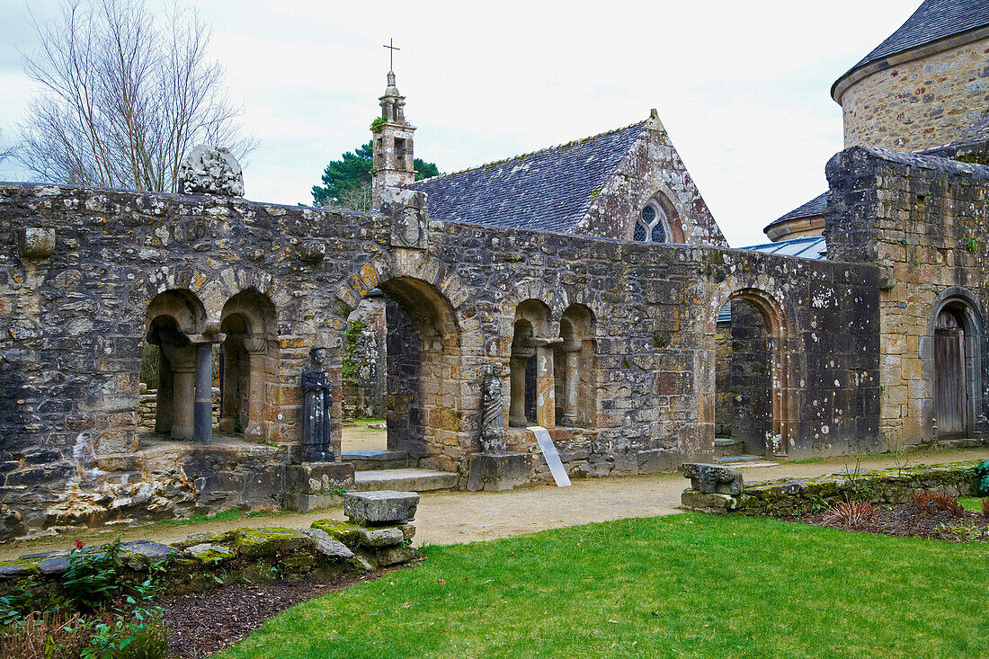 Abbaye de Daoulas, Daoulas, Finistère, Bretagne, Frankreich, Europa