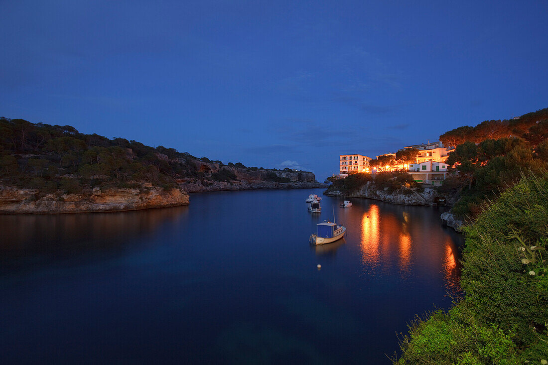 Cala Figuera, bay, near Santanyi, Mallorca, Balearic Islands, Spain, Europe