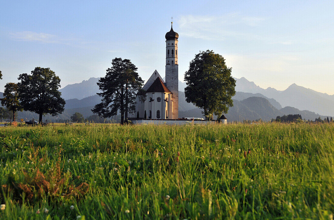 Sankt Koloman Kirche, Allgäu, Bayern, Deutschland, Europa