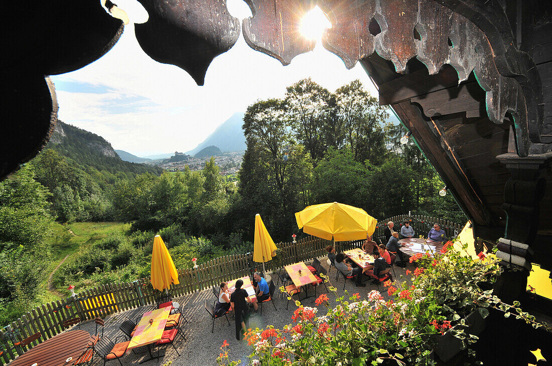 Wirtshaus Theaterhütte über Kufstein, Unteres Inntal, Tirol, Österreich, Europa
