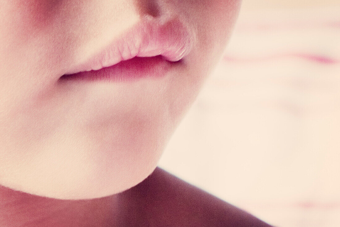 Baby's mouth, cropped