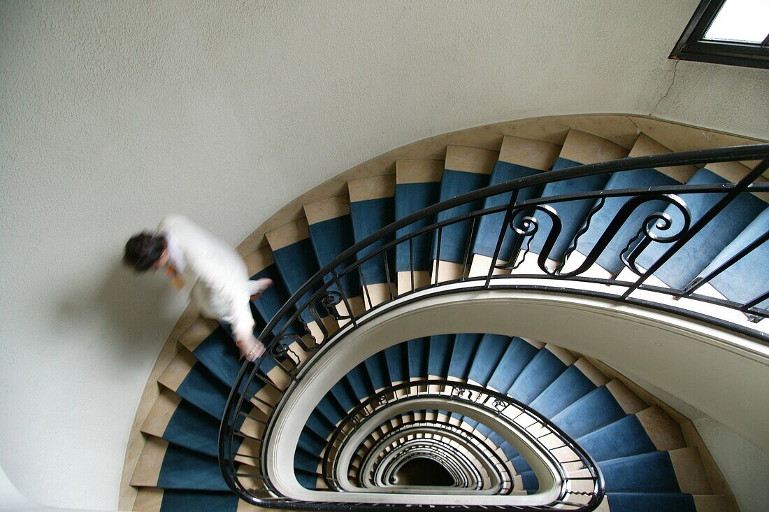 France, Paris, Staircase