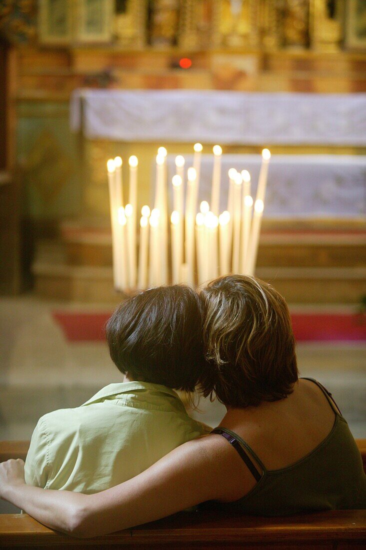 France, Haute Savoie, Les Contamines, Lesbian christians