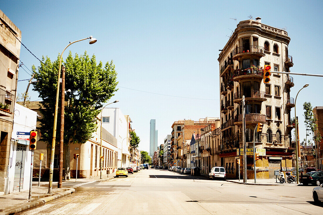 Street Scene, Barcelona, Spain