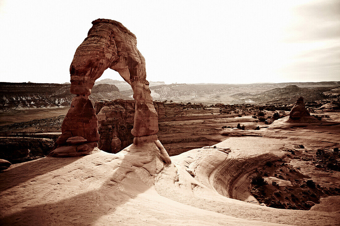 Arched Rock Formation, Arches National Park, Utah, USA