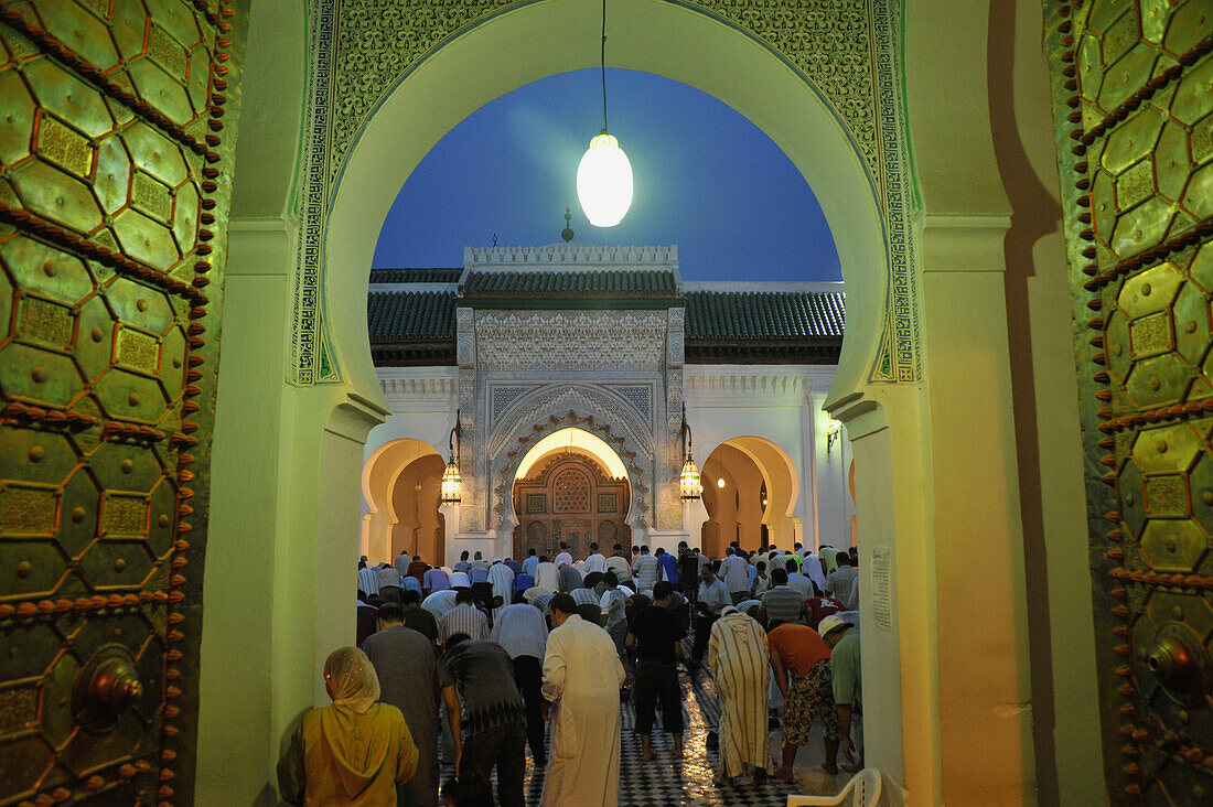 Universität al Qarawiyn, Moschee Kairouane, älteste Universität der Welt, Fes, Marokko, Afrika