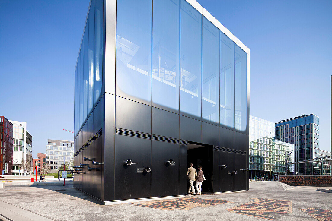 Elbe Philharmonic Hall information pavilion, HafenCity, Hamburg, Germany