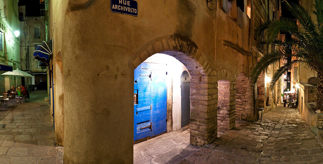 In the Oberstadt, Bonifacio, Corsica, France