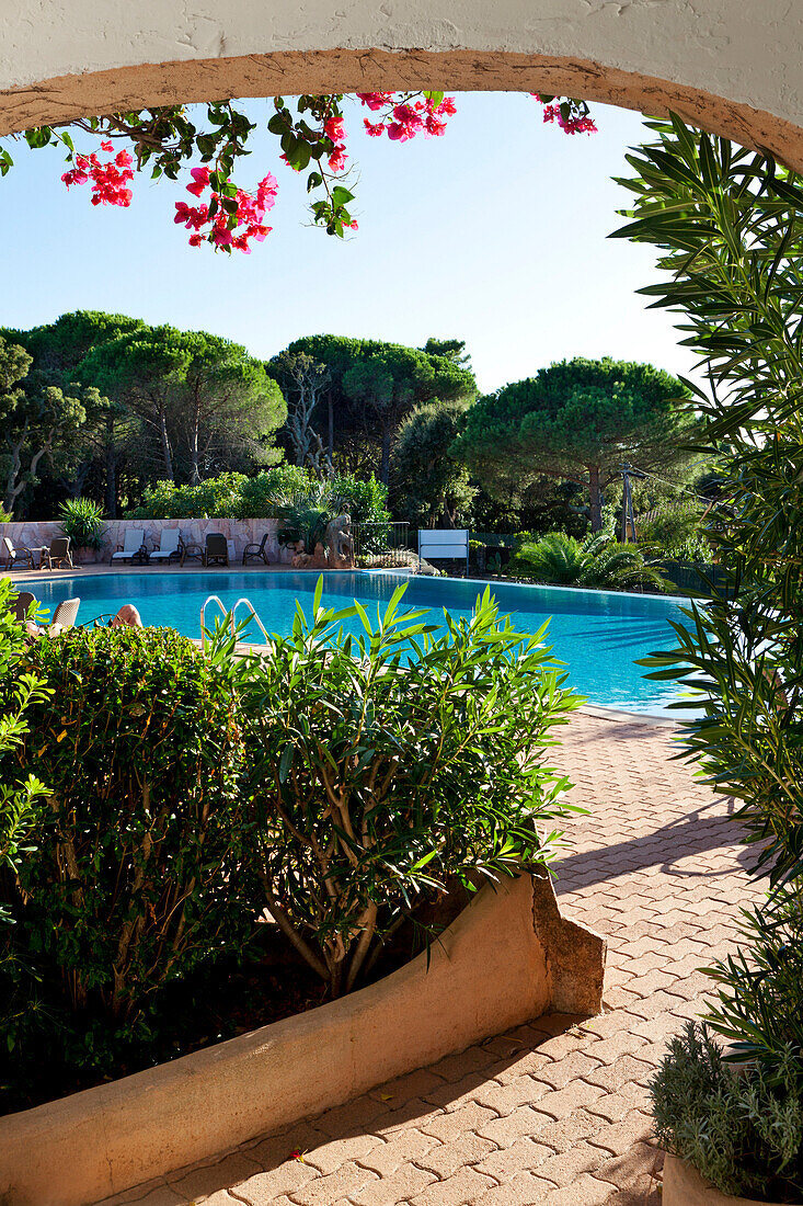 Hotel Palombaggia, Palombaggia beach, Punta di u Cerchin Peninsula, Corsica, France