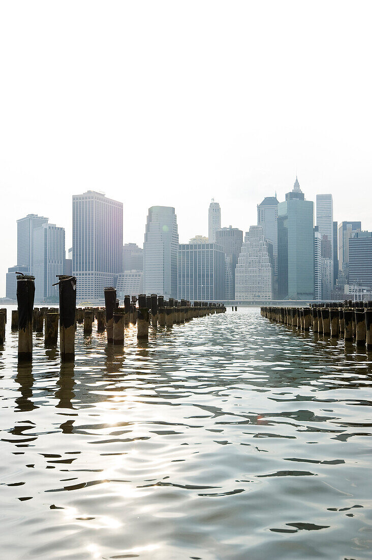 View of Downtown Manhattan, Manhattan, New York, USA, America