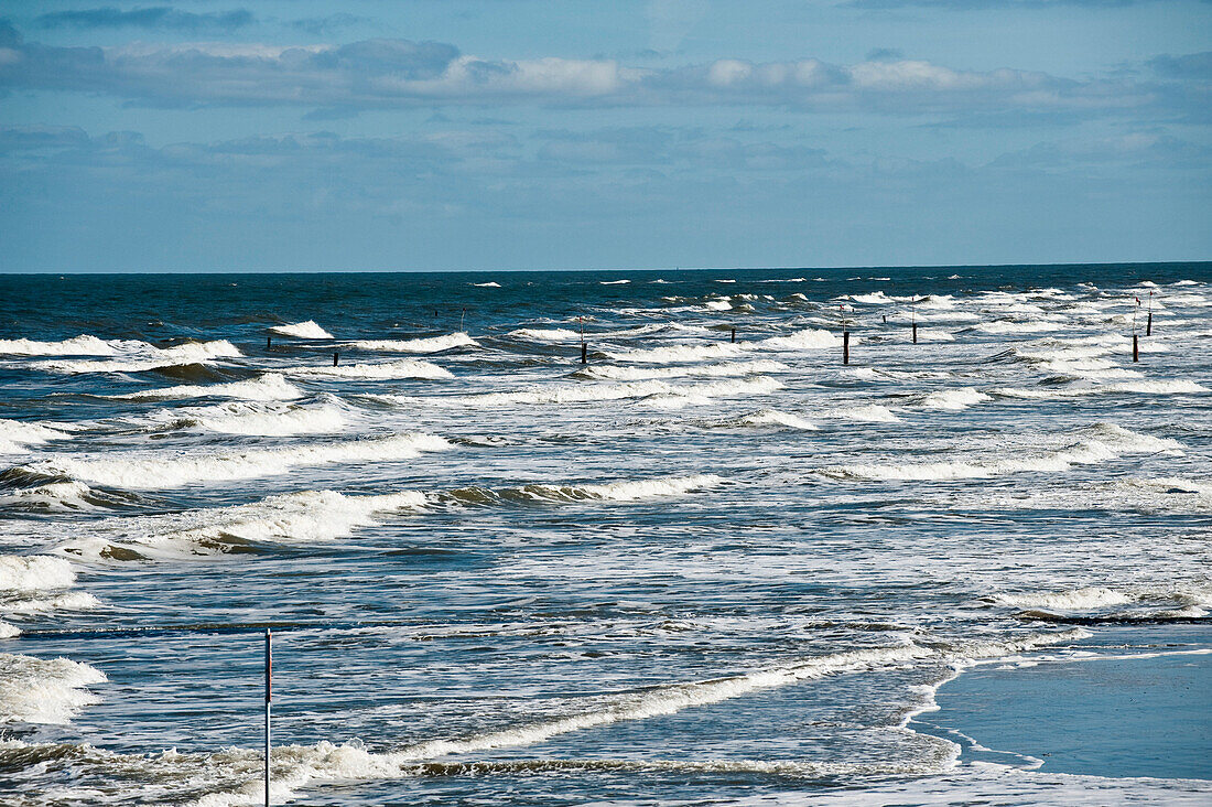 Northern bathing beach, Norderney, East Frisian Islands, Lower Saxony, Germany