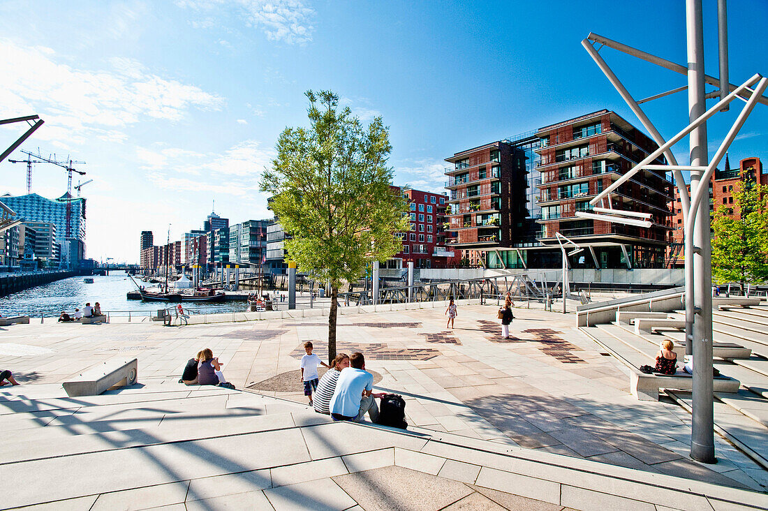 Magellan-Terraces, Sandtorkai, HafenCity, Hamburg, Germany