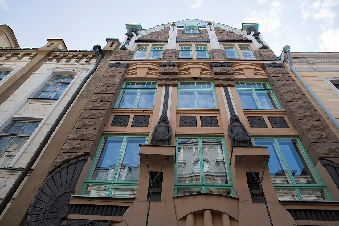 Gebäude in der Altstadt, Harjumaa, Tallinn, Estland, Europa