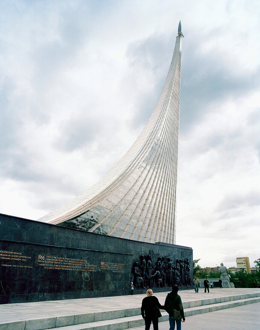 Kosmonautenmuseum und sowjetisches Raumfahrt Denkmal, Moskau, Russische Föderation, Russland, Europa