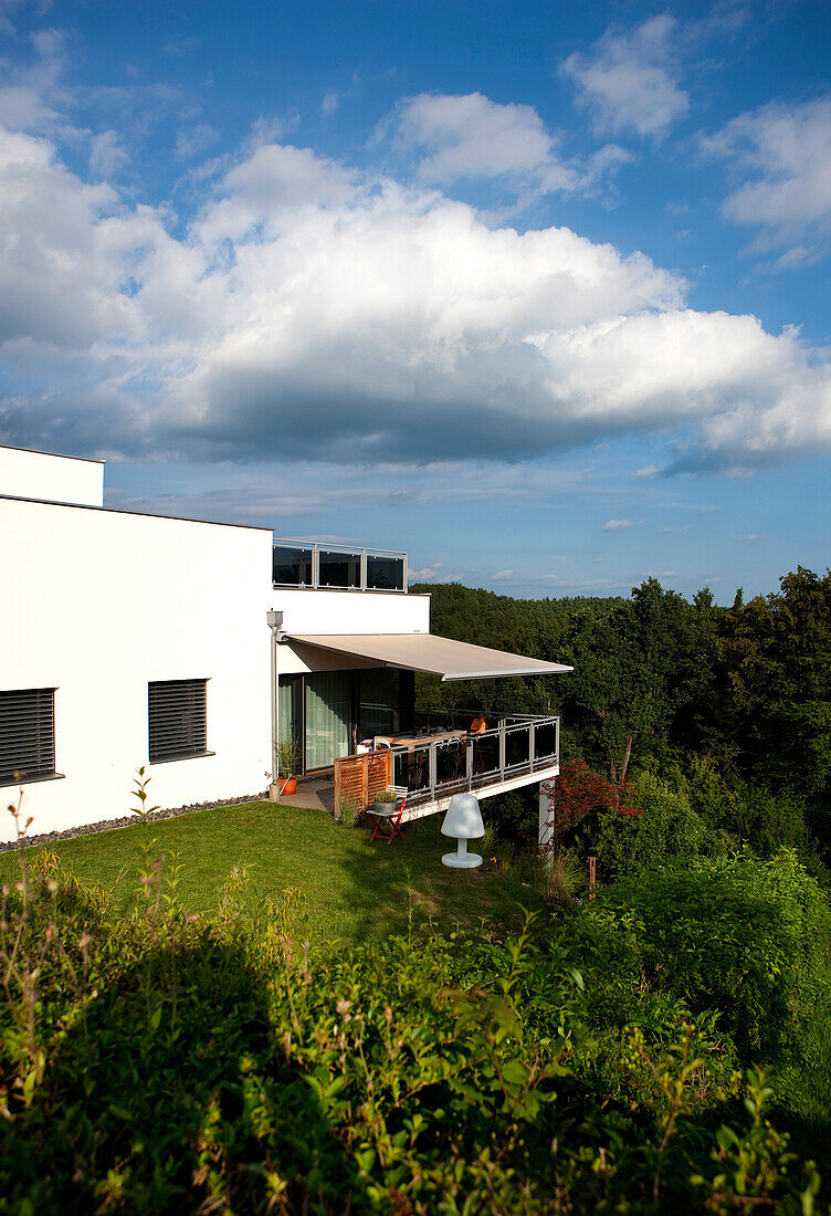 modernes Einfamilienhaus, Wohnhaus, Steiermark, Österreich
