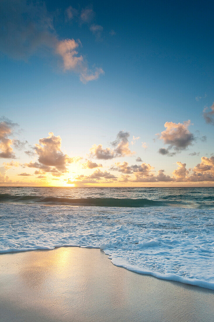 Dawn at Long Beach, on the South-East coast of Barbados, Barbados