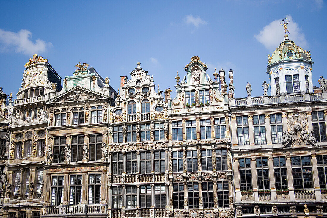 Building exteriors, Grand Place, Brussels, Belgium