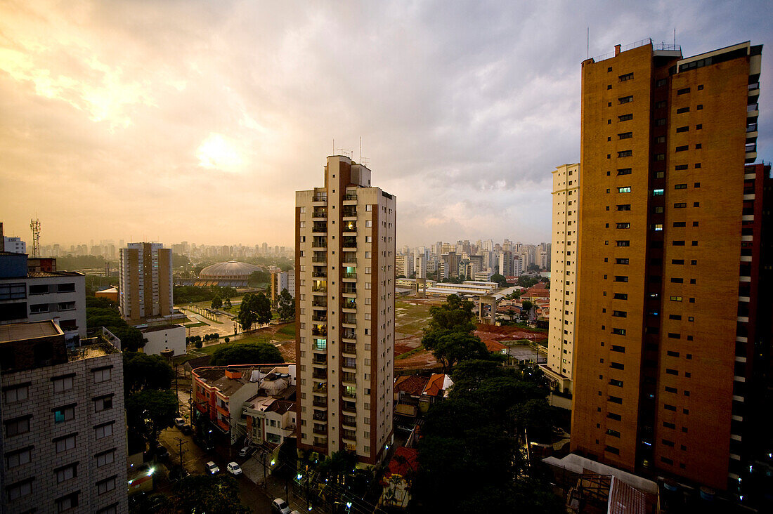 Sao Paulo skyline, Sao Paulo, Brazil