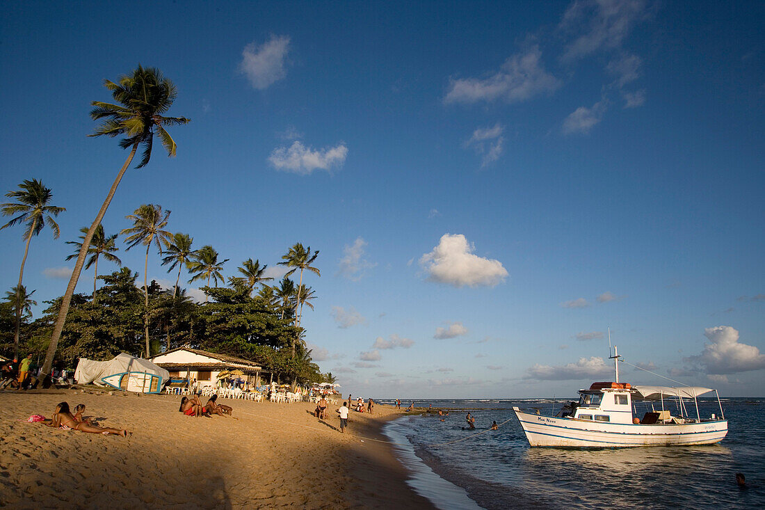 Beach at Praia do Forte, Praia do Forte, Bahia, Brazil, South America