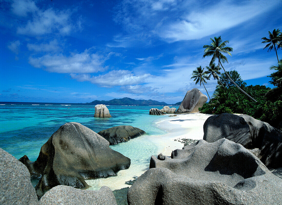 Anse Source D'Argent La Digue Island, Seychelles