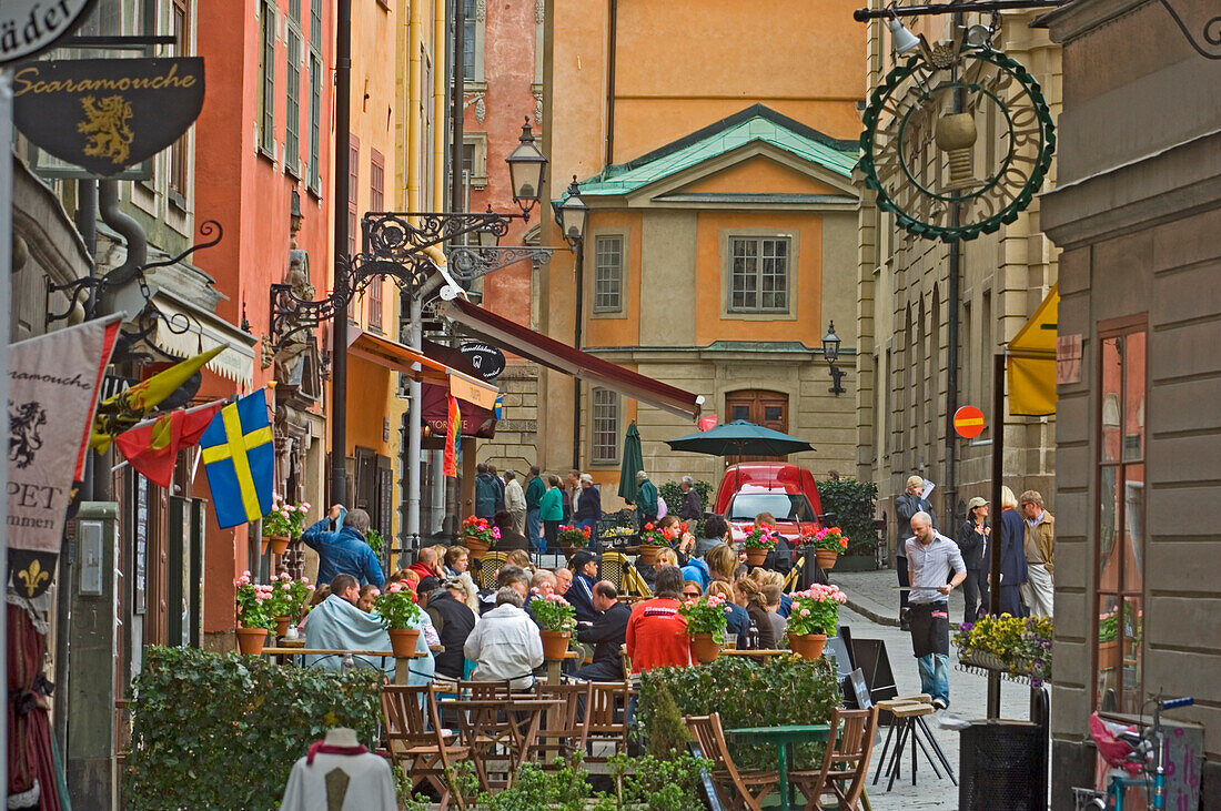 Stortorget Square in Gamla Stan (old town), Stockholm, Sweden