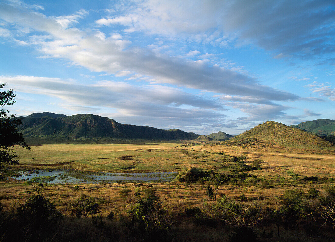 East African landscape, Tanzania