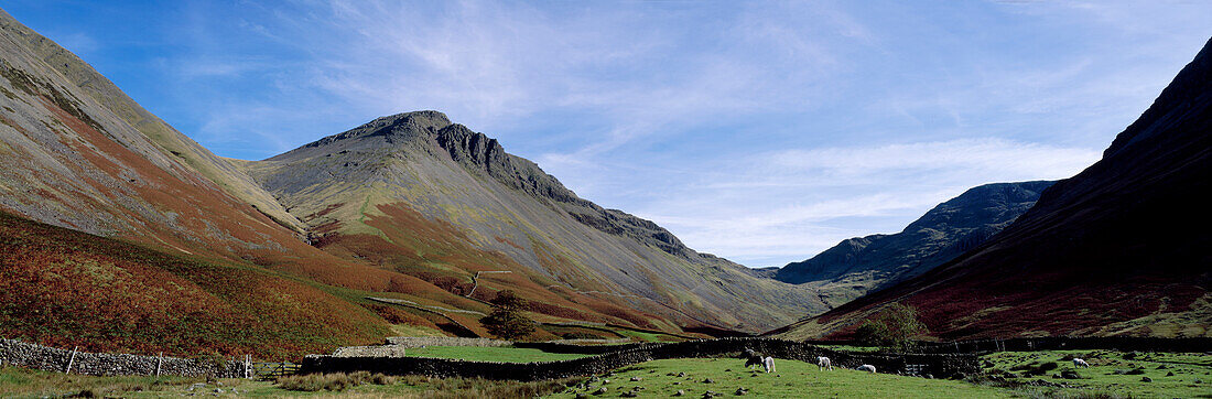 Great Gable in Western Lake District, Cumbria, England