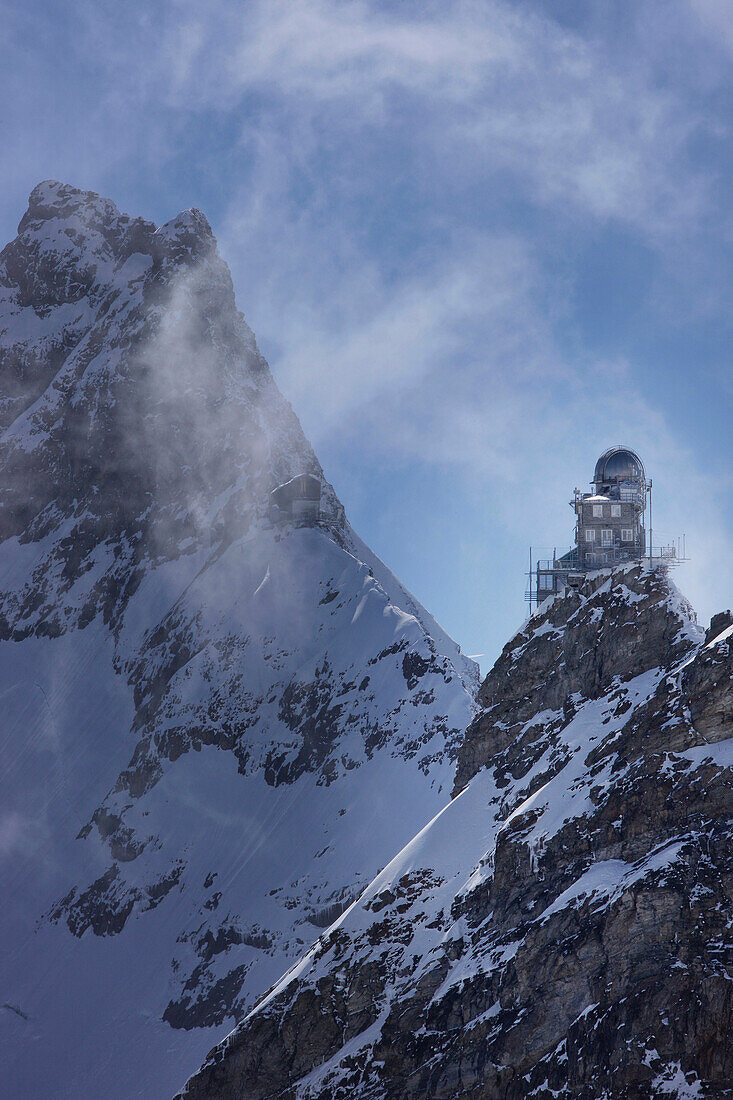 Sphinx Observatory on Jungfraujoch, Grindelwald, Bernese Oberland, Switzerland