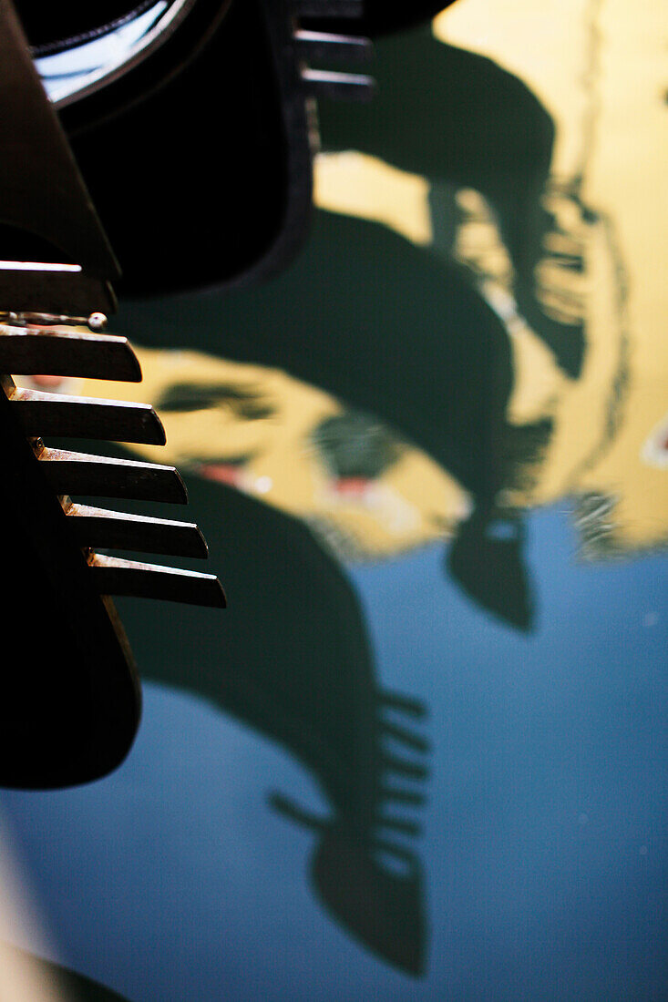 Reflection of Gondolas in the water, Venice, Veneto, Italy