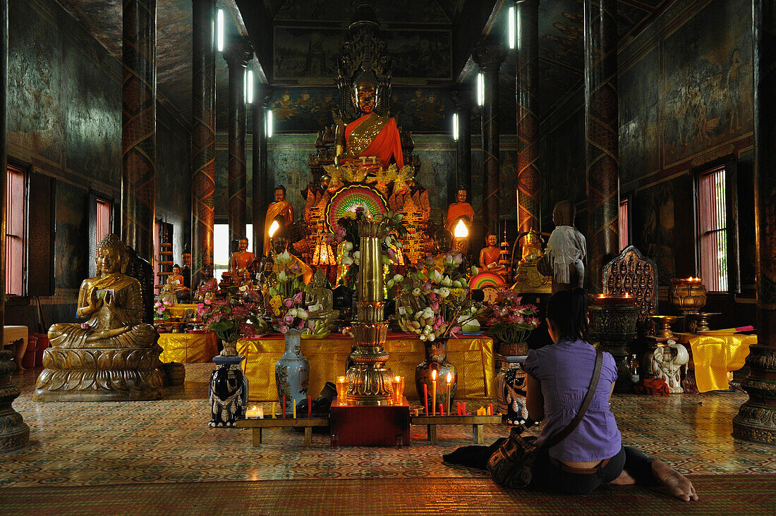 Wat Phnom Kloster, Phnom Penh, Kambodscha