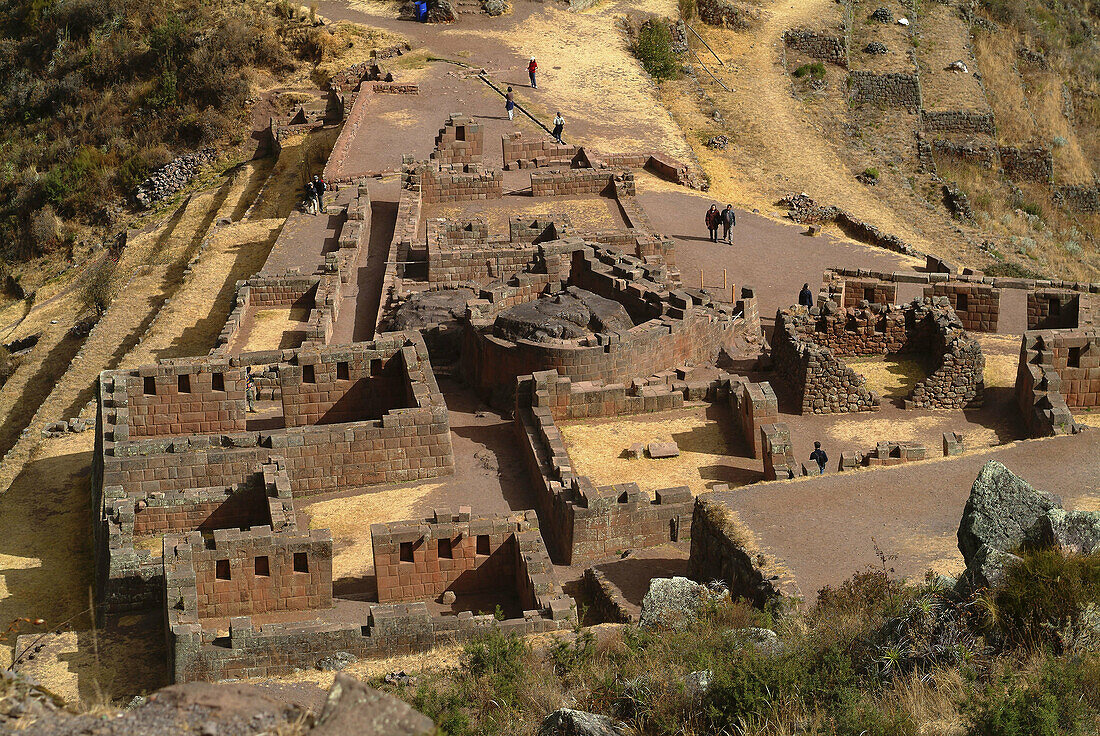 Inca terraces, Pisac, Peru