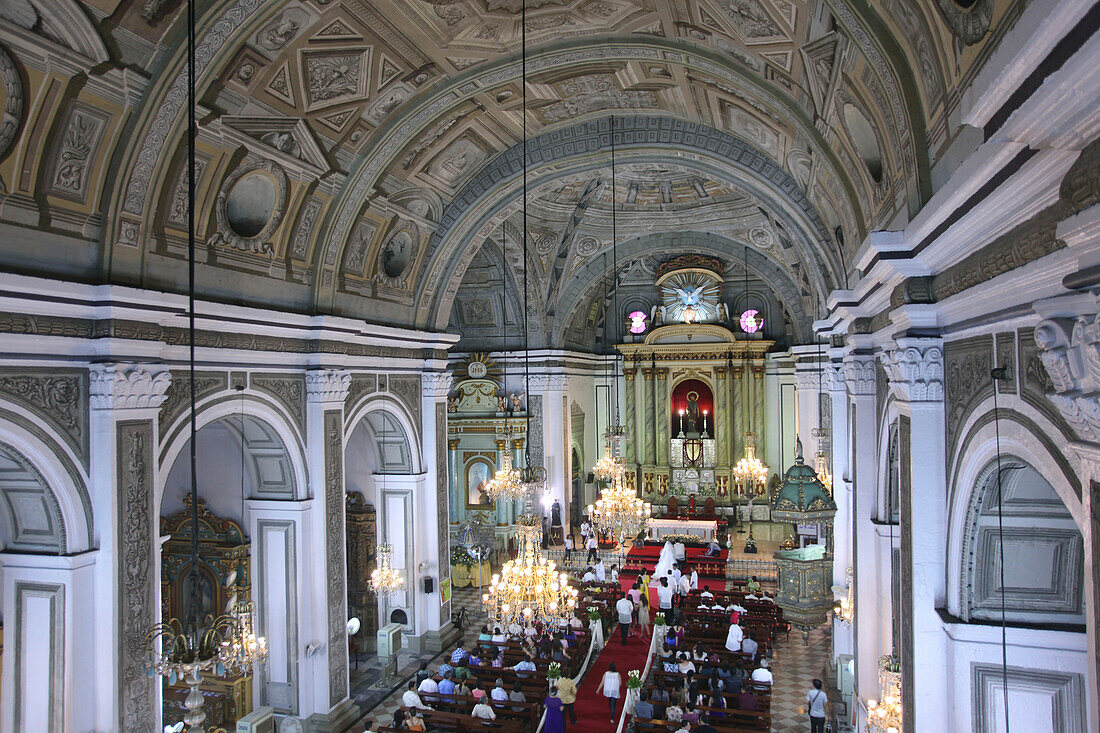 Kirche San Augustin, Intramuros, Manila, Insel Luzon, Philippinen