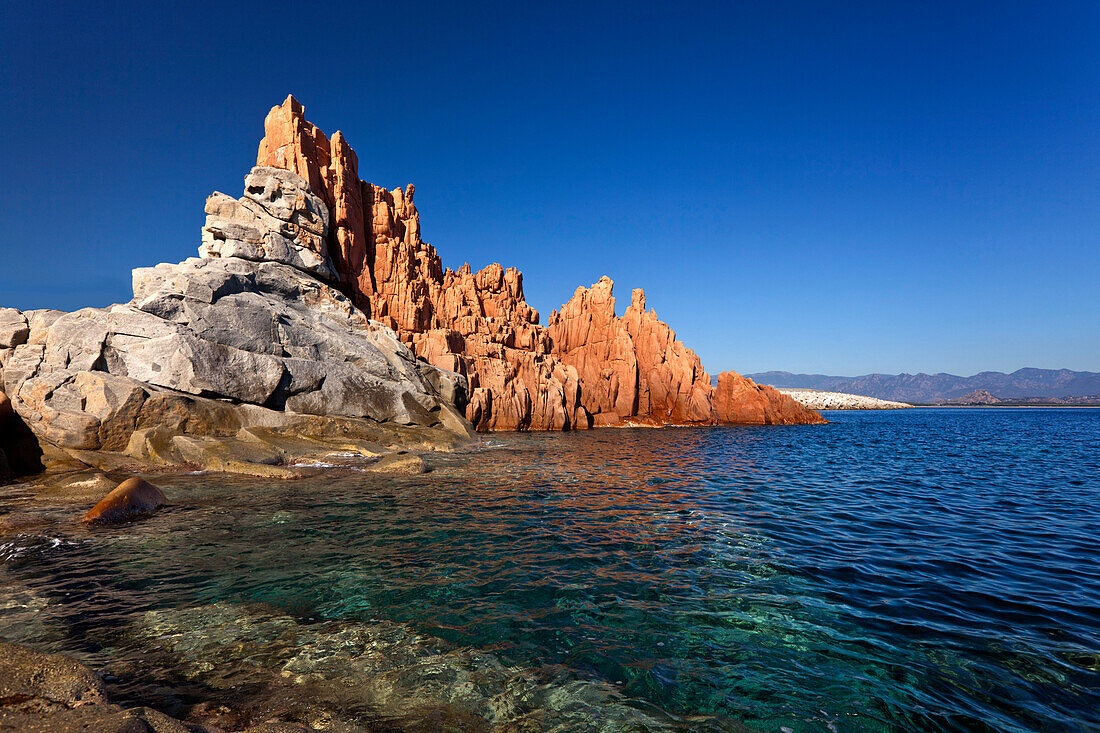 Red Rocks, Arbatax, Mediterranean, Sardinia Island, Italy