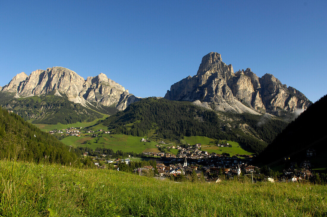 Corvara, Gadertal, Pustertal, UNESCO Weltnaturerbe, Dolomiten, Südtirol, Trentino-Alto Adige, Italien