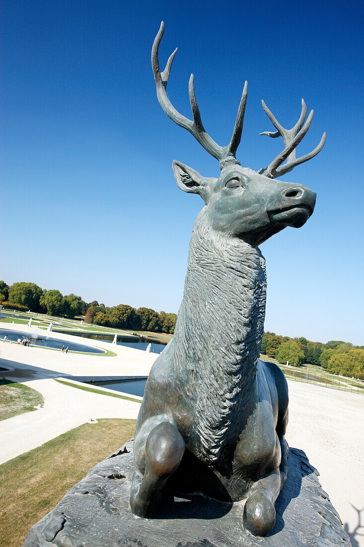 France, Picardie, Oise, Chantilly castle