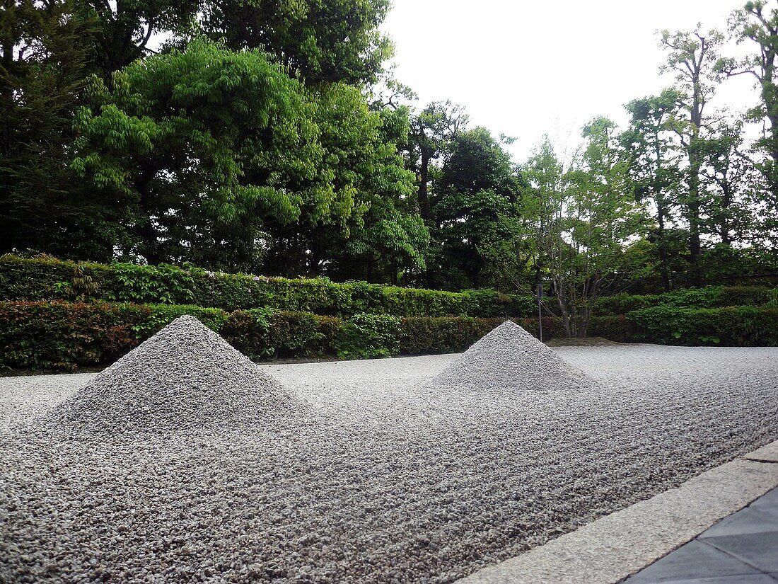 JAPON, KYOTO, Daisen In temple stone garden