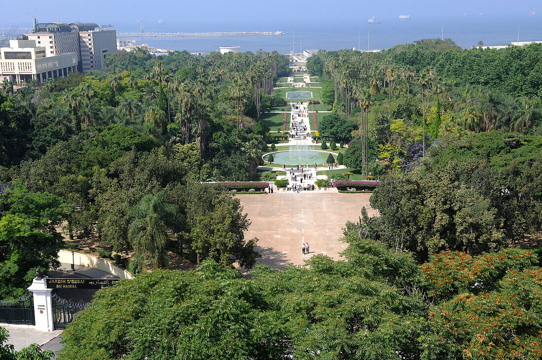 Algeria, Algiers, Hamma district, botanical garden