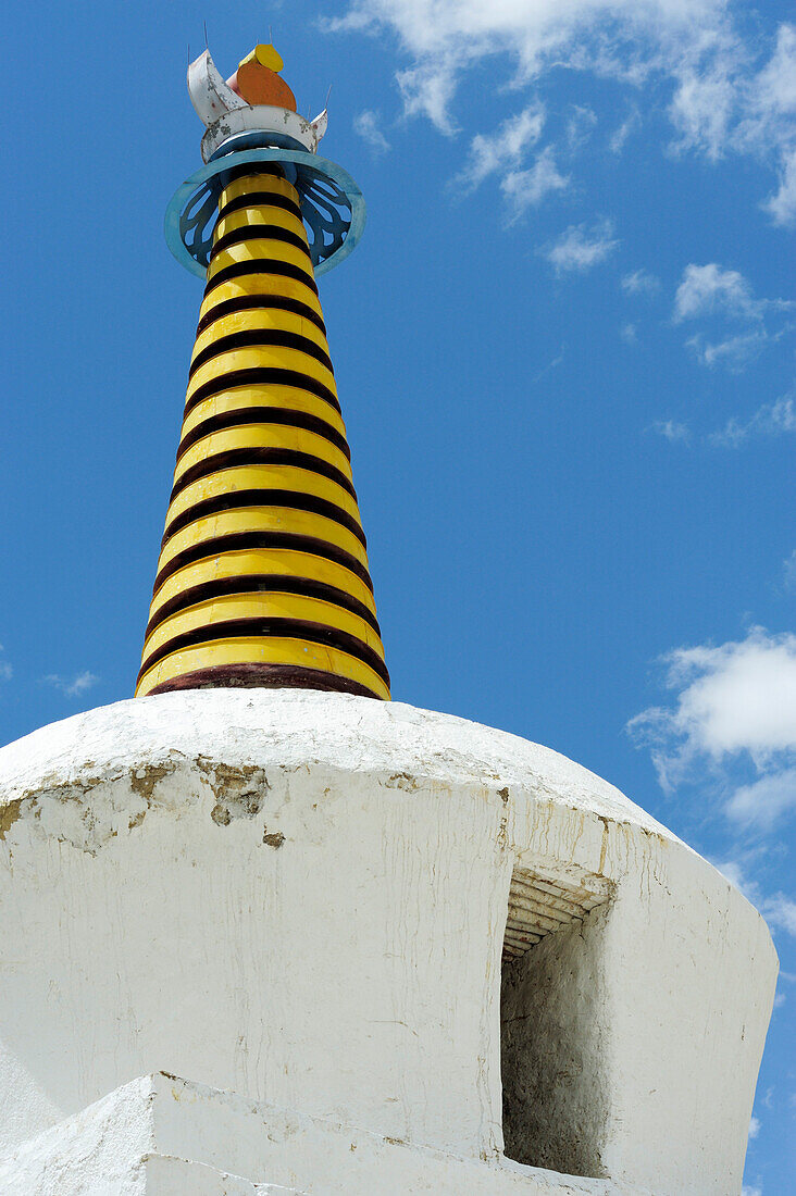 Stupa, Chorten, Monastery of Lamayuru, Lamayuru, Ladakh, India